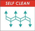 Duschy SELF CLEAN słuchawka prysznicowa prostokątna 402-90