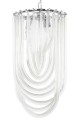 Lampa wisząca MURANO L chrom - szkło, metal King  Home JD9607-L.CHROM